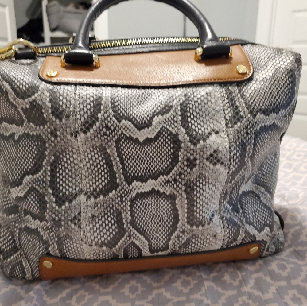 Vince Camuto Snake Skin Print Bag